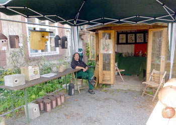 Der NABU-Stand beim Herbstmarkt Otzberg (D. Diehl)