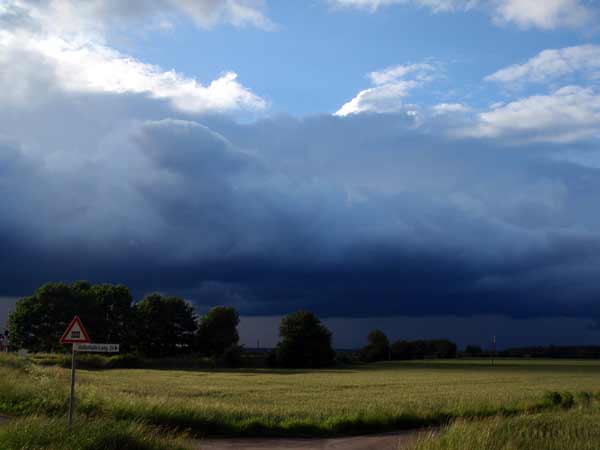 Gewitterwolken ber Babenhausen (Dirk Diehl)